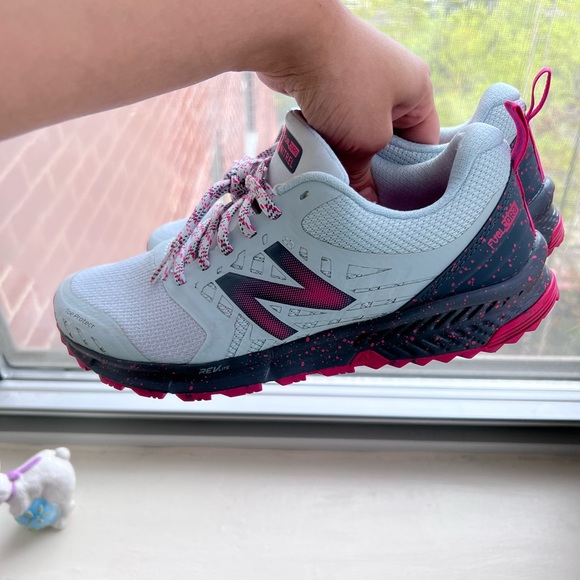 New Balance Womens Fuelcore Nitrel V1 WTNTRRL1 Gray Running Shoes Sneakers Sz 8 - Picture 6 of 11